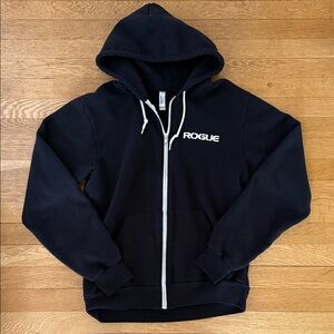 Rogue Never Forgotten Black Zip-Up Hoodie